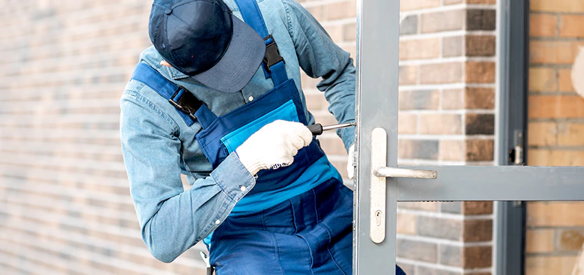 Pivot Storefront Door Locks Installation in Menifee, California