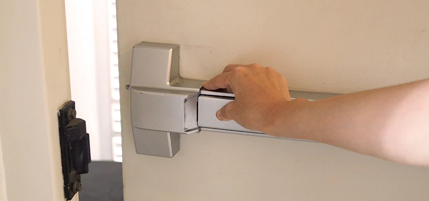 Roller Gate Panic Bar Installation in Menifee, California